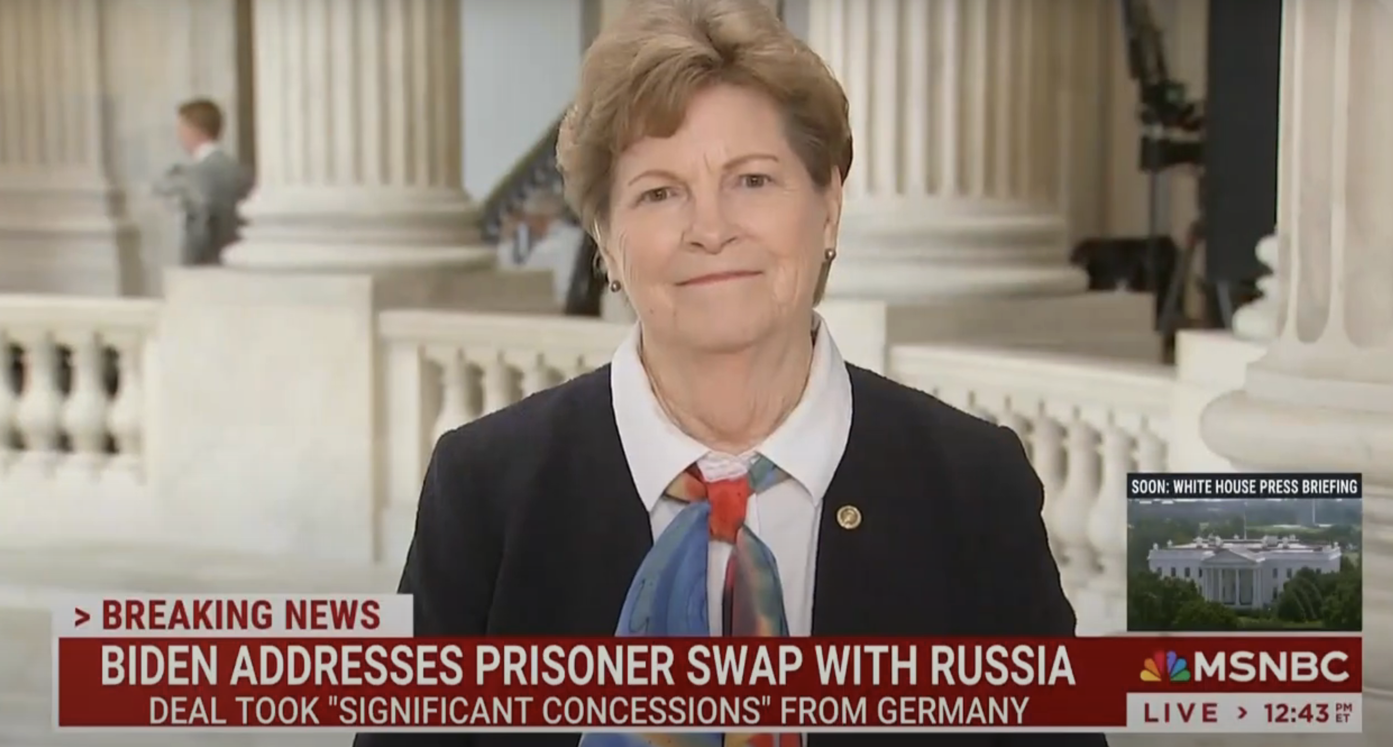 Shaheen Discusses U.S. – Russia Prisoner Swap and Safe Return of Americans on MSNBC